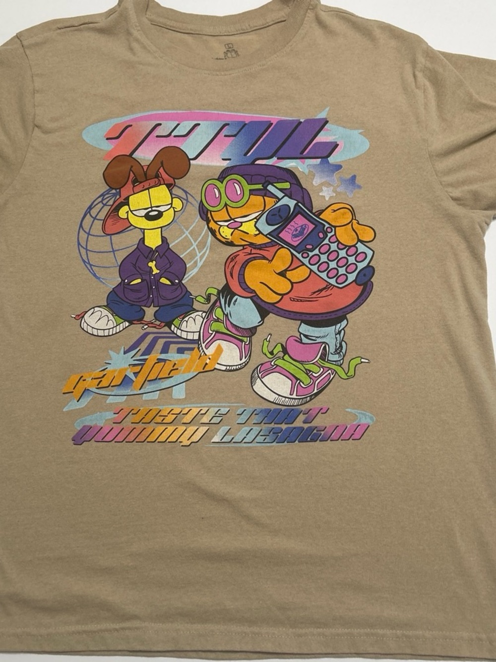 Vintage Garfield Graphic Cartoon Crewneck Tee